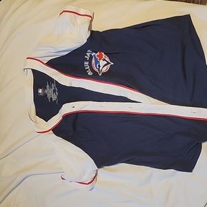 Jersey style button top